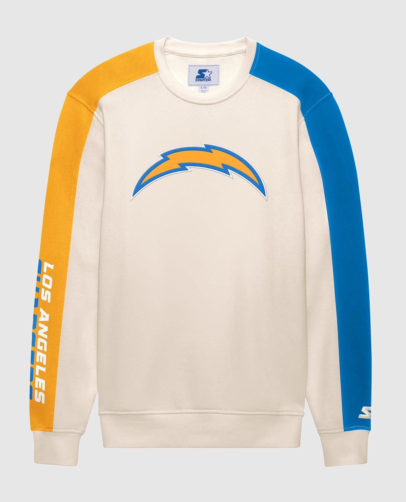 Image of Los Angeles Chargers Team Crew Long Sleeve Shirt