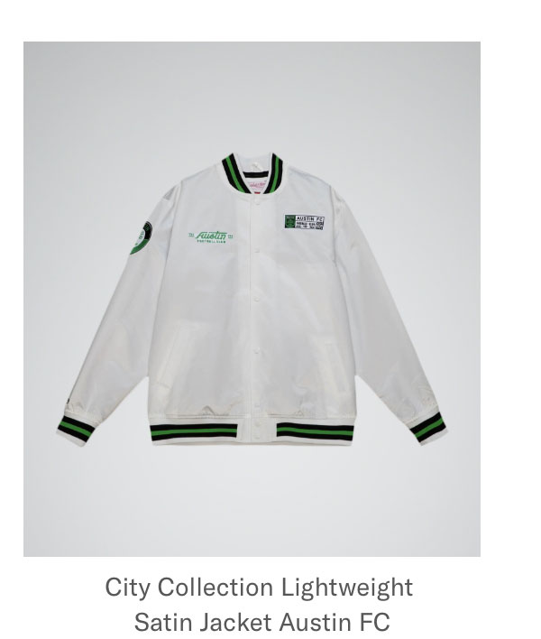 City Collection Lightweight Satin Jacket Austin FC