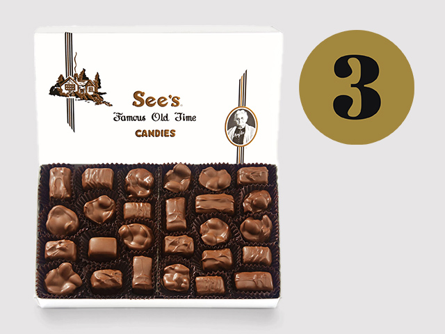 3 - Milk Chocolate Nuts & Chews