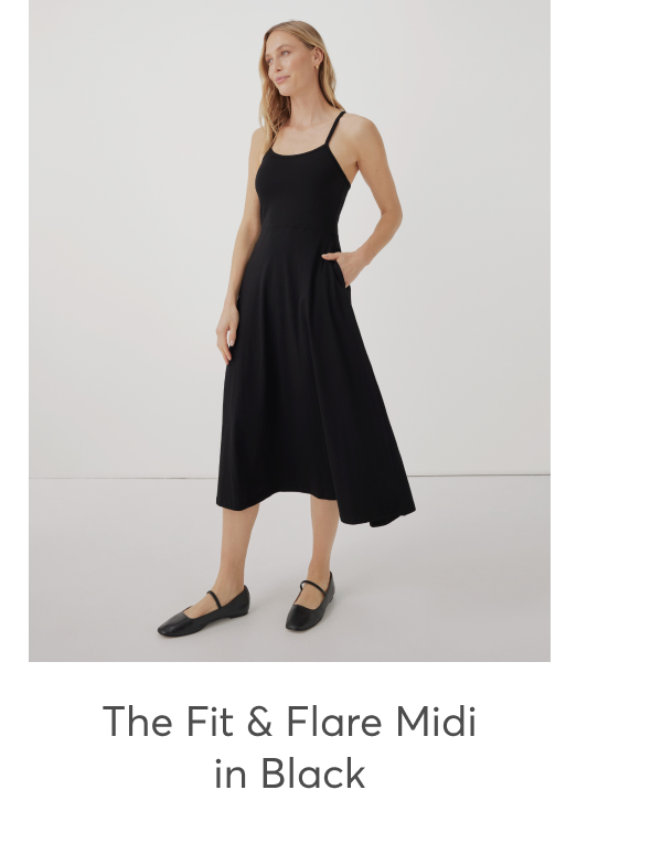 The Fit & Flare in Black