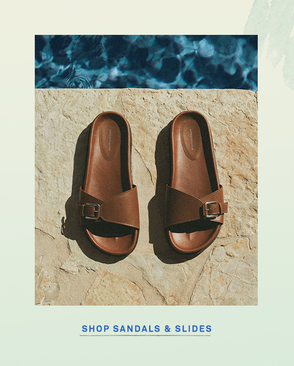 shop sandals and slides