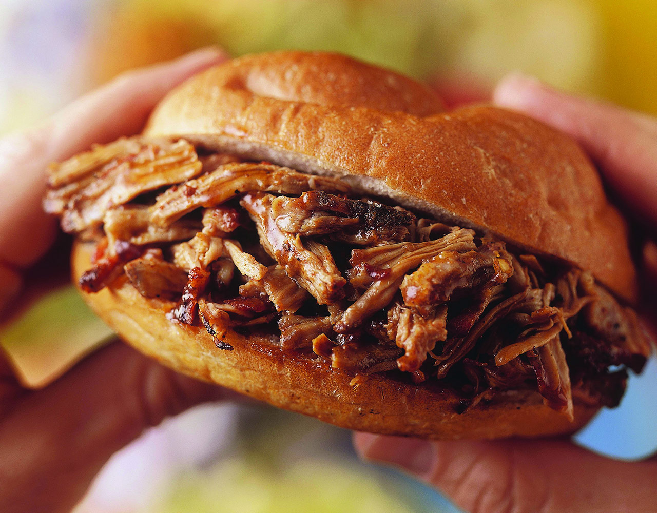 image of the Pulled Pork Barbecue with Hot Pepper Vinegar Sauce