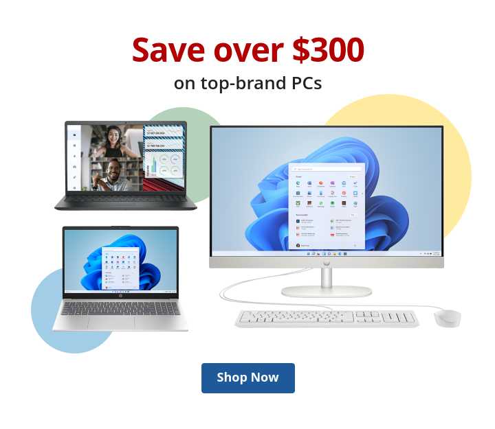 Save over $300 on select pcs