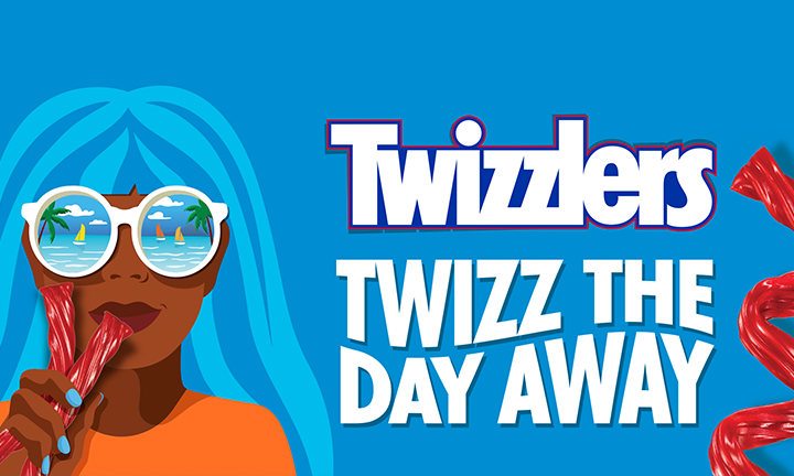 Twizzlers twizz the day away