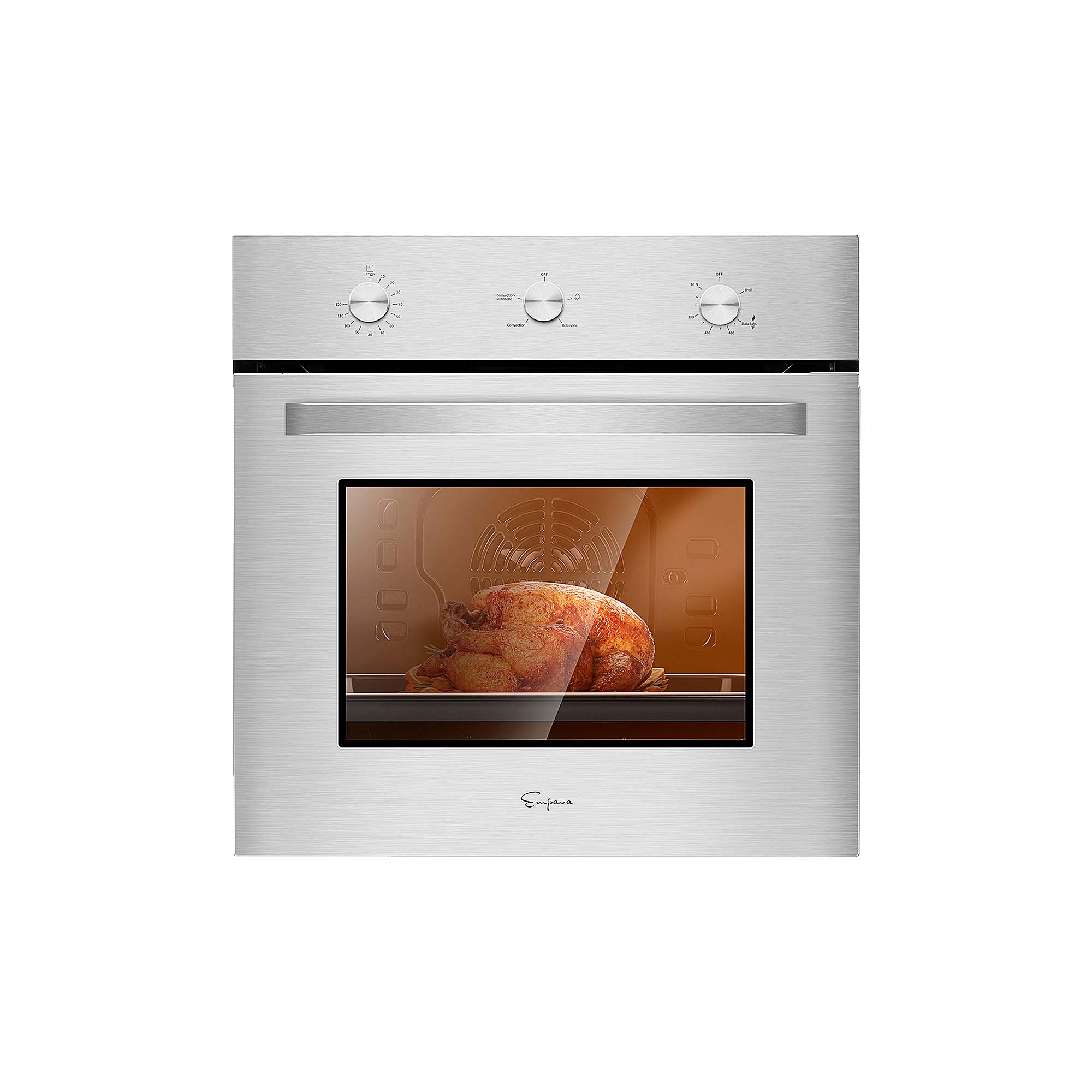 Image of Empava 24WO10L 24 inch 2.3 Cu. ft. Gas Wall Oven - Only For LPG