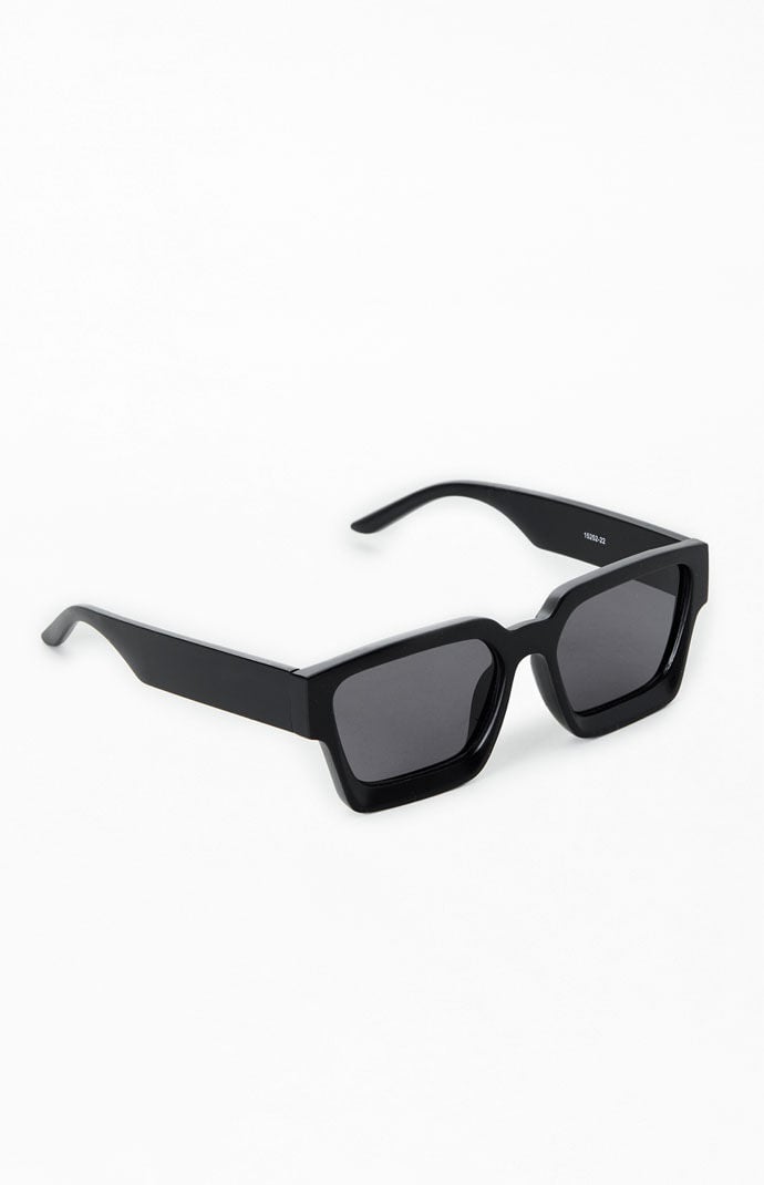 Image: Black Square Frame Sunglasses