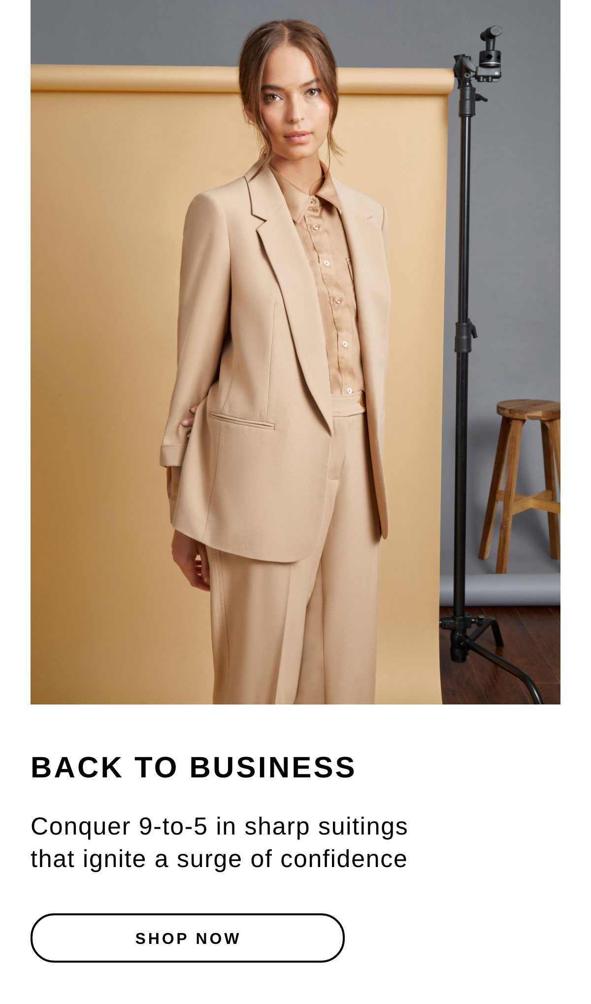 BACK TO BUSINESS | SHOP NOW