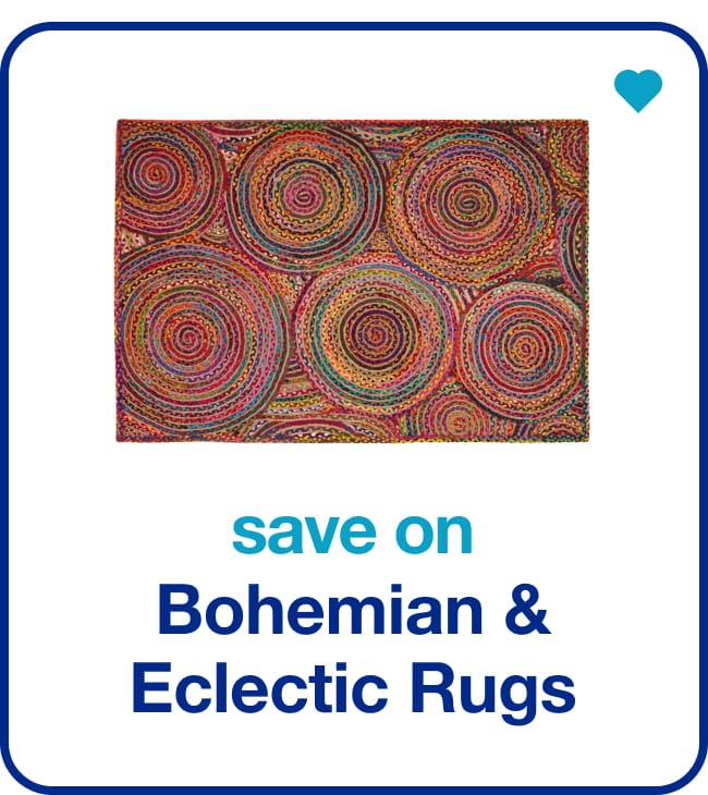 Bohemian & Eclectic Rugs â€” Shop Now!