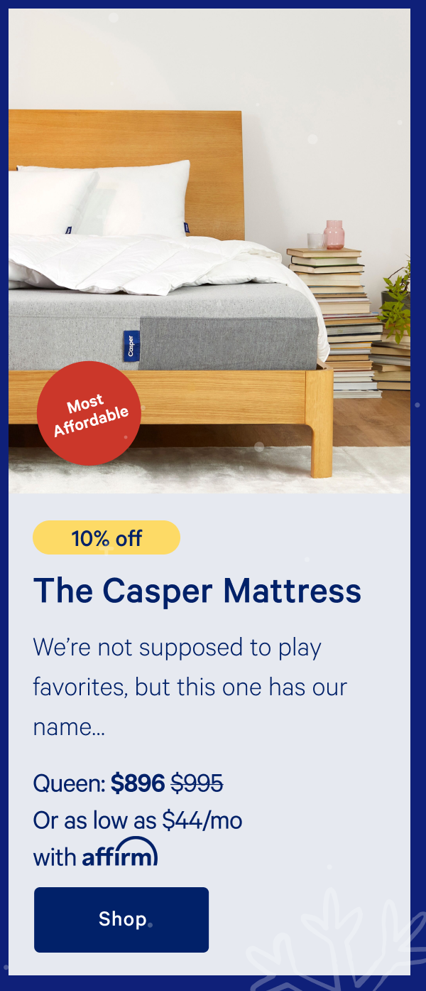 [10% off] >> The Casper Mattress >>