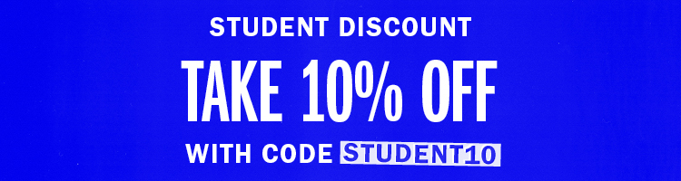 Student Discount | Take 10% Off With Code STUDENT10