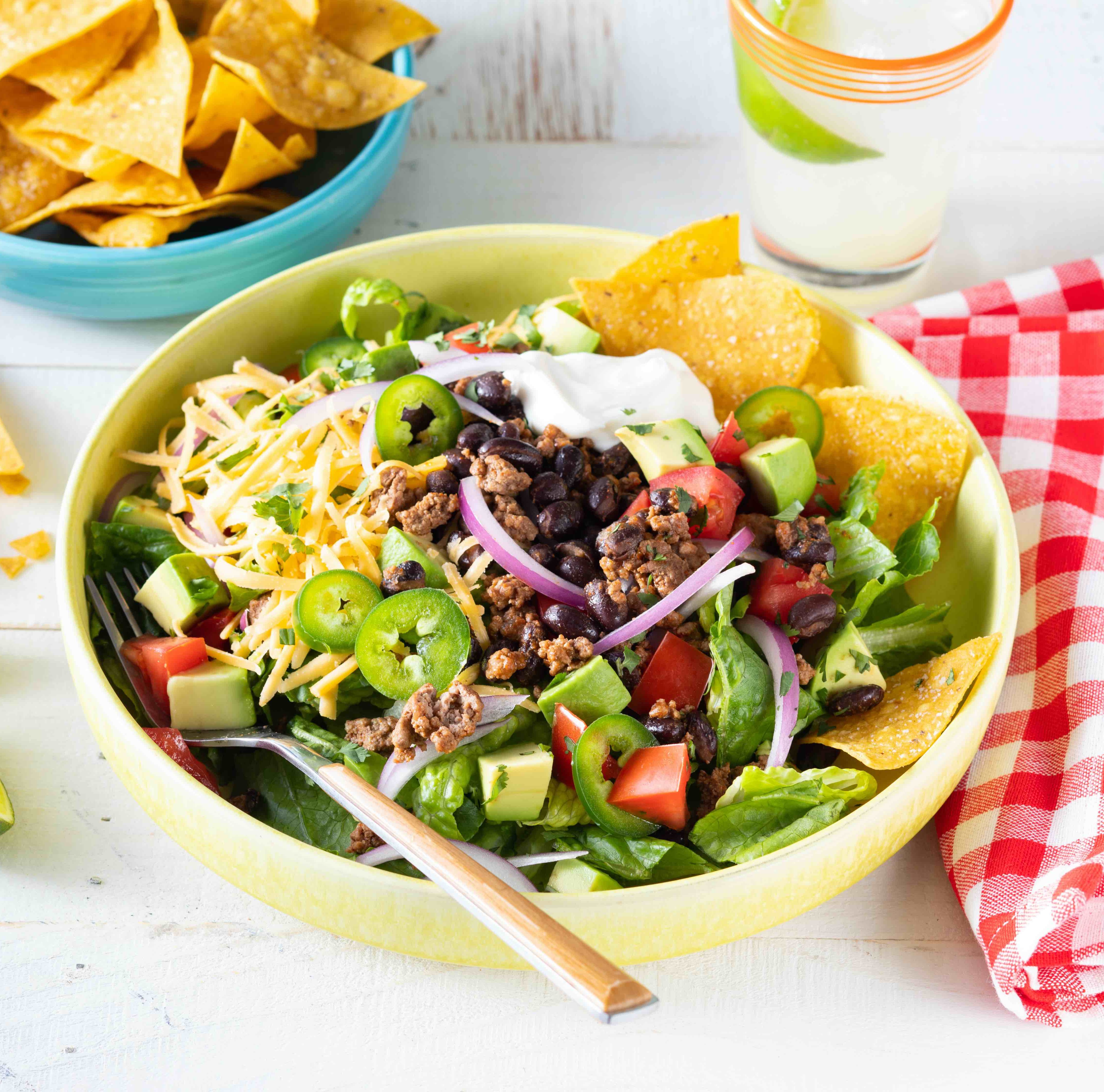 Taco Salad Is All About the Toppings