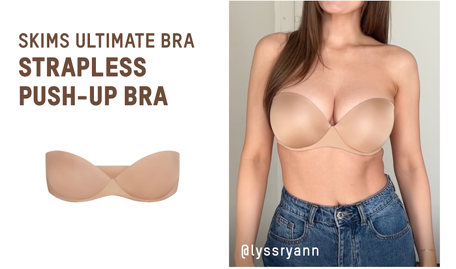 SKIMS ULTIMATE STRAPLESS PUSH-UP BRA