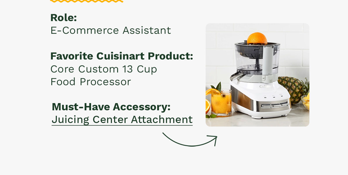 Juicing Center Attachment