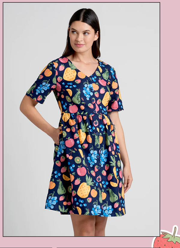 Fresh Summer Sweetness Smock Dress