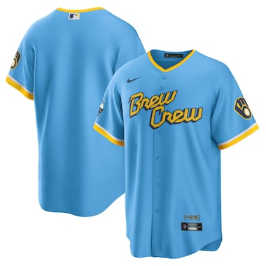  Nike Powder Blue  City Connect Replica Team Jersey