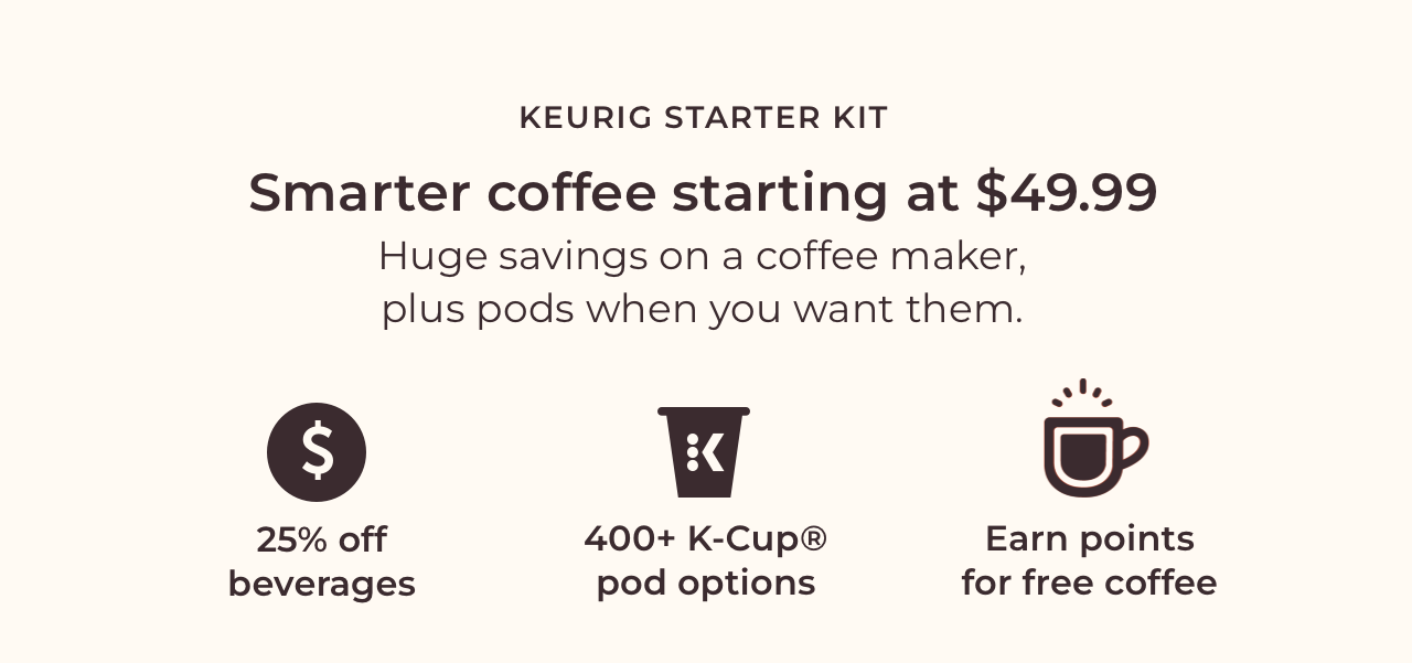 Smarter Coffee Starting at $49.99