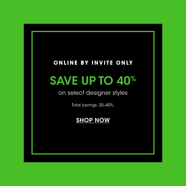 ONLINE BY INVITE ONLY BURBERRY SAVE UP TO 40%