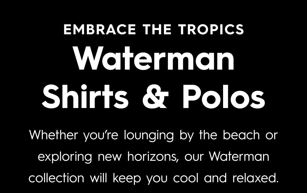 Waterman Shirts & Polos