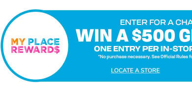 Win a $500 Gift Card