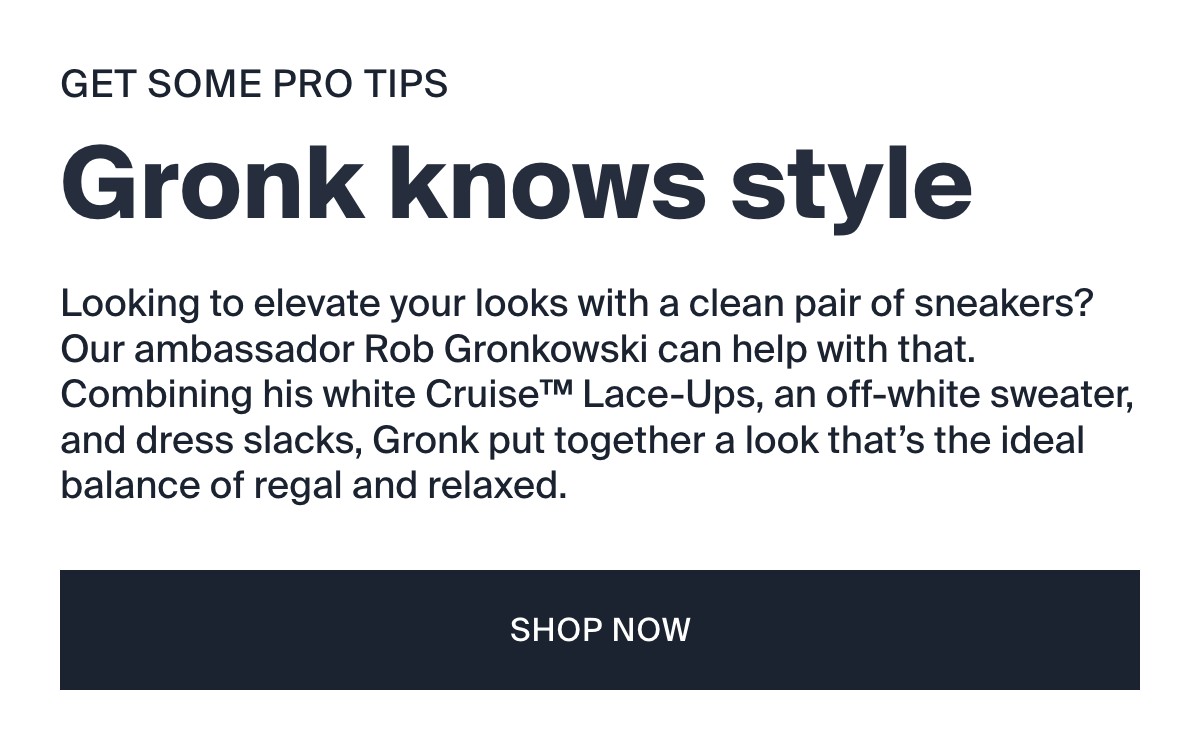 Wolf & Shepherd Rob Gronkowski How To Style Cruise Collection