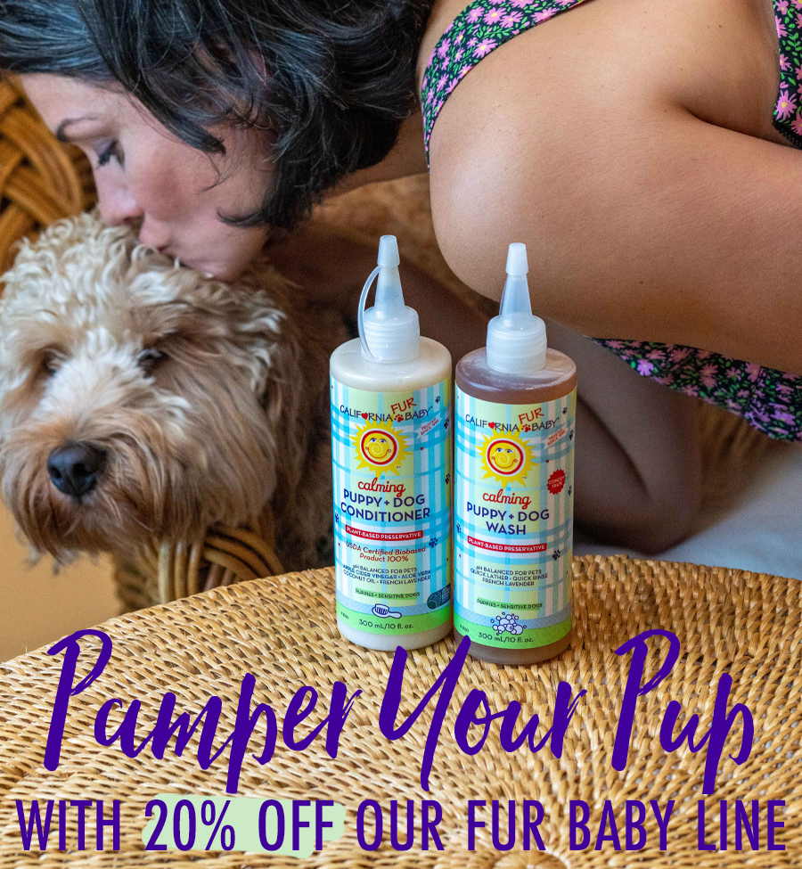 Pamper Your Pup With 20% off our Fur Baby line