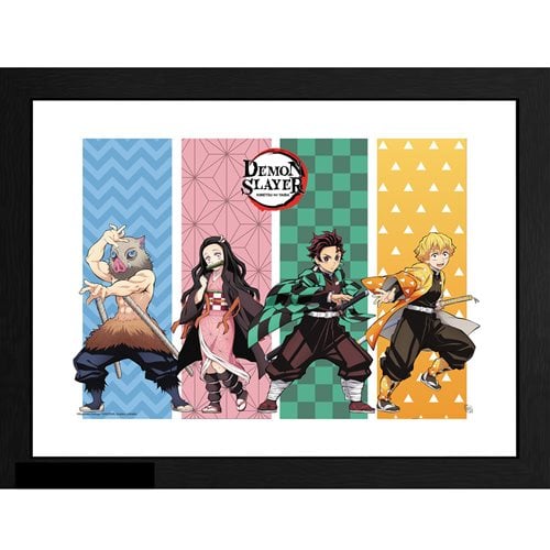 Demon Slayer: Kimetsu no Yaiba S2 Group Framed Print