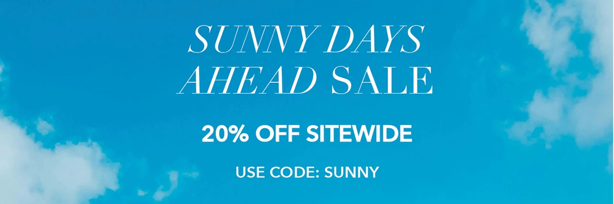 20% OFF Sitewide