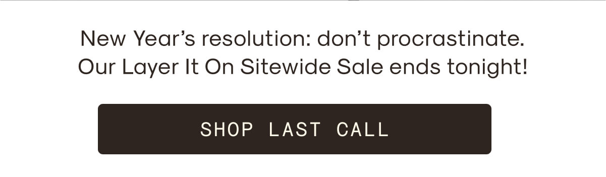 sitewide sale