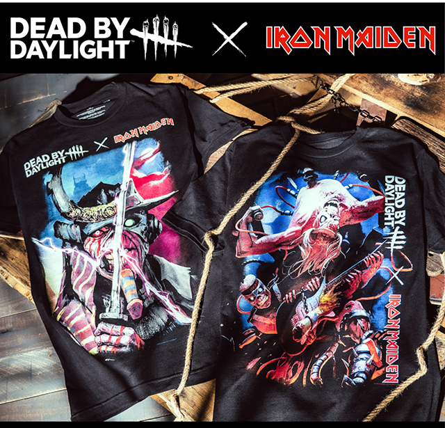 Dead By Daylight x Iron Maiden. Enter For Your Chance To Win Dead By Daylight X Iron Maiden Game Skins and a $100 Hot Topic Gift Card.