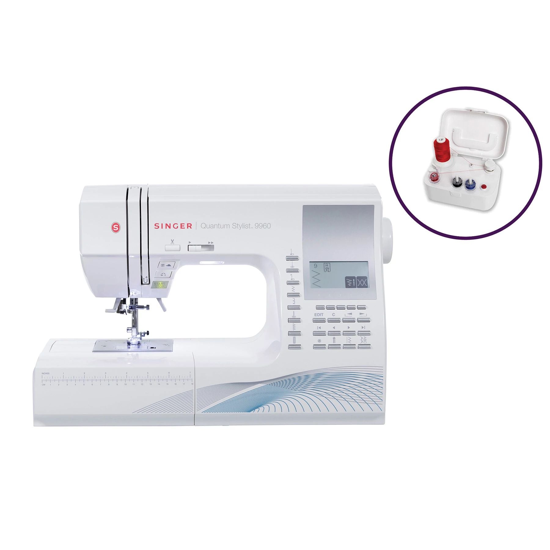 Image of SINGER® Quantum Stylist™ 9960 Sewing Machine + GIFT w/PURCHASE