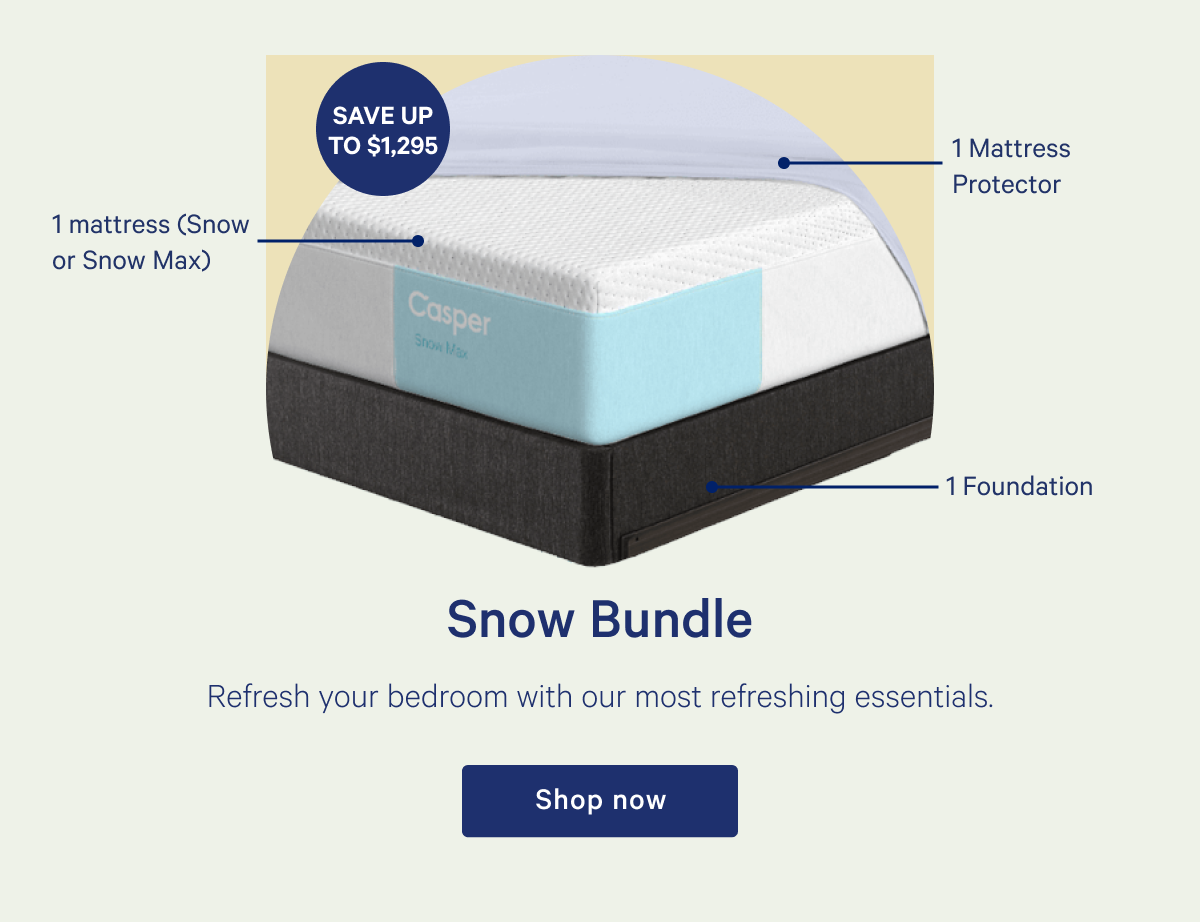 Snow Bundle >> Refresh your bedroom with our most refreshing essentials. >> Shop now >>