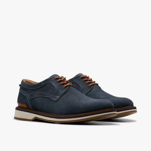 Monahan Plain Navy Nubuck