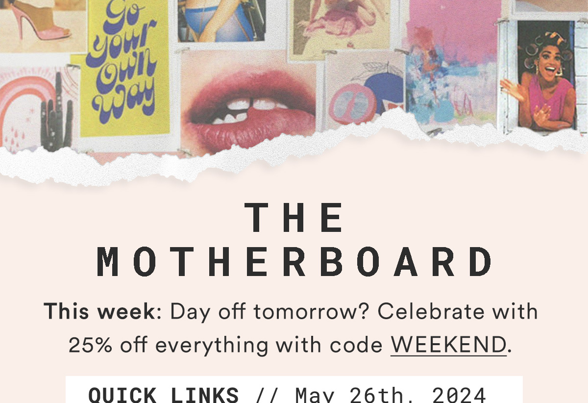 The Motherboard. Quicklinks // May 26, 2024