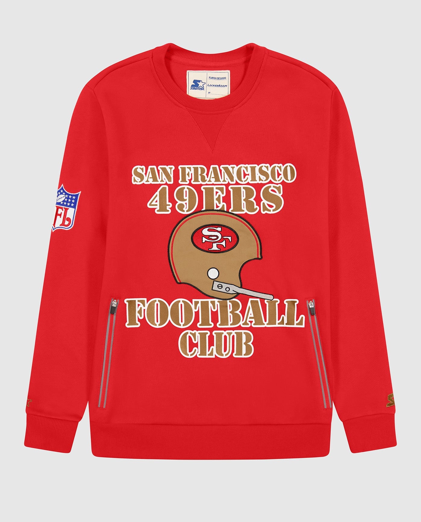 Image of San Francisco 49ers Crew Neck Sweatshirt