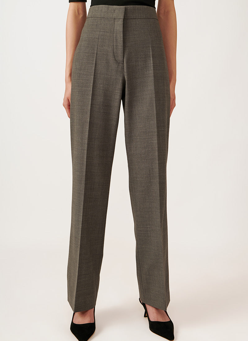 Image of Bi-Stretch Wool Trouser