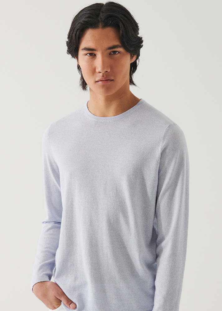 COTTON CUPRO CREWNECK