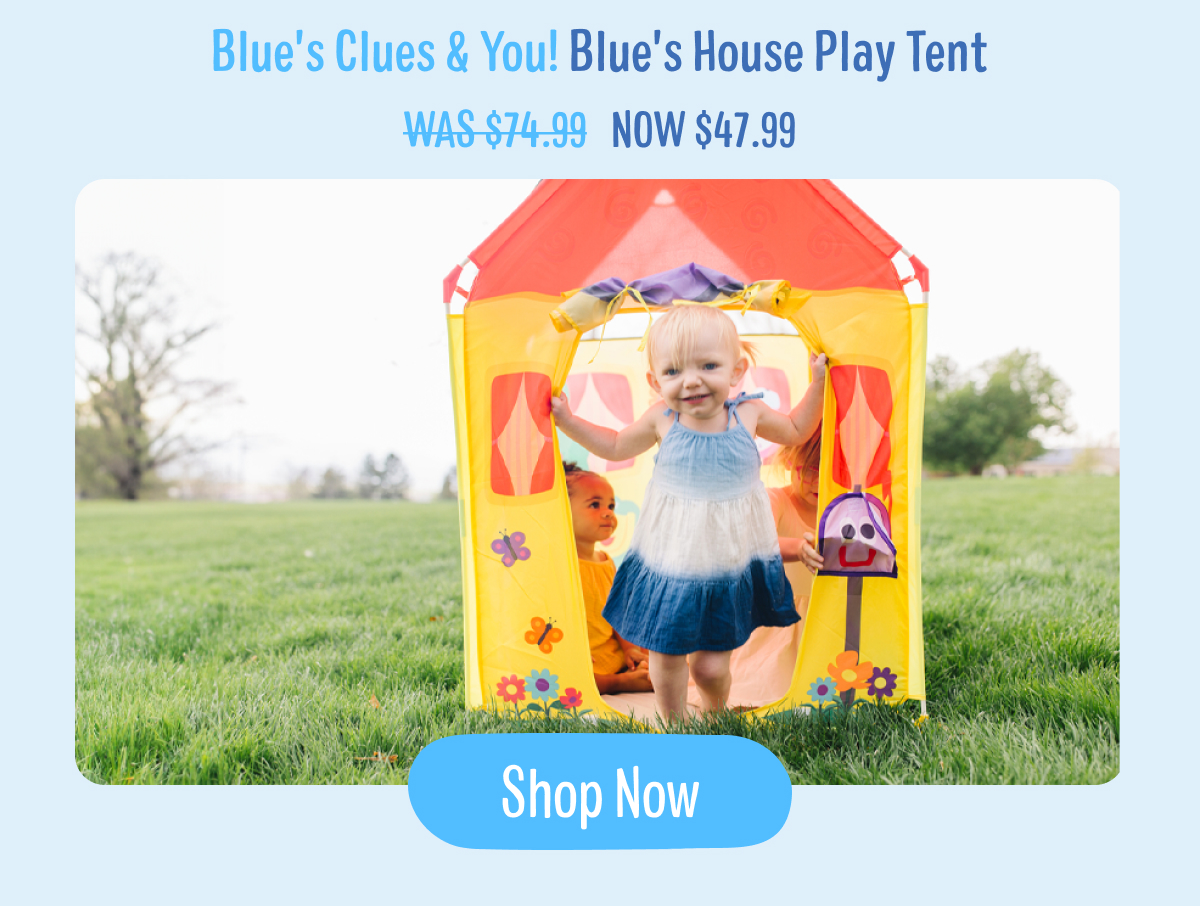 Blue's House Play Tent