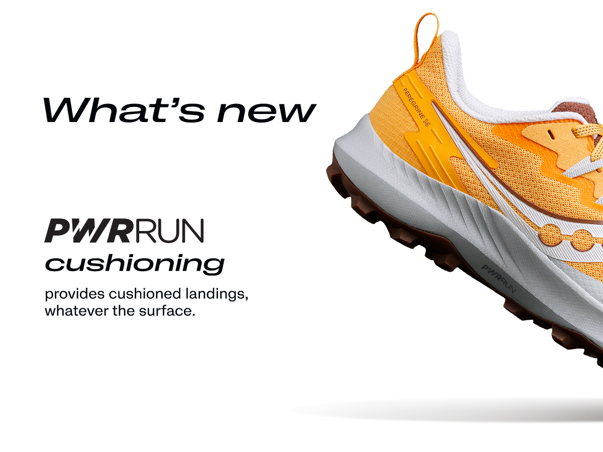 Whats new pwrrun cushioning - provides cushioned landings, whatever the surface