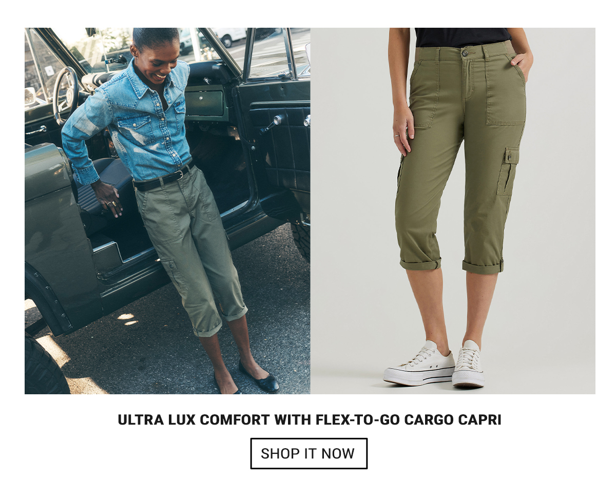 ULTRA LUX COMFORT WITH FLEX-TO-GO CARGO CAPRI. Shop it Now