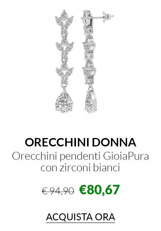 Orecchini donna GioiaPura