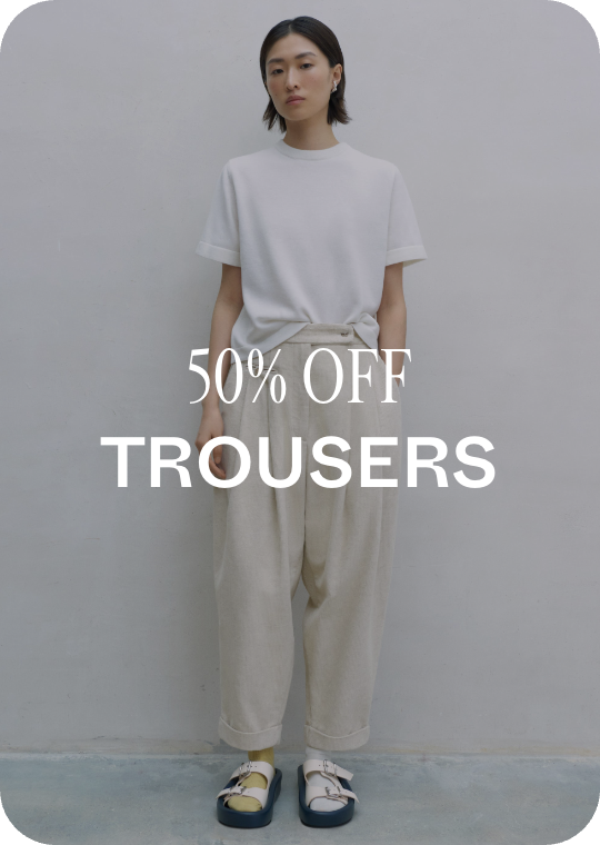 half off trousers