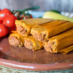 Image of Gourmet Pork Tamales