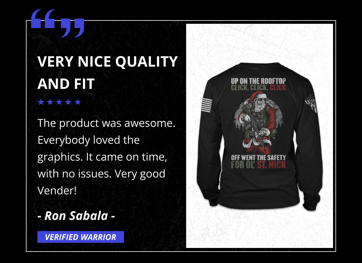 Very nice quality and fit. The product was awesome. Everybody loved the graphics. It came on time, with no issues. Very good vender!