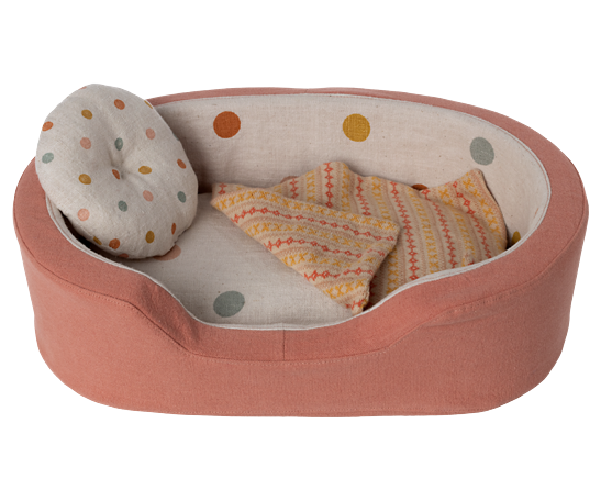 Image of Cosy Basket, Medium - Coral