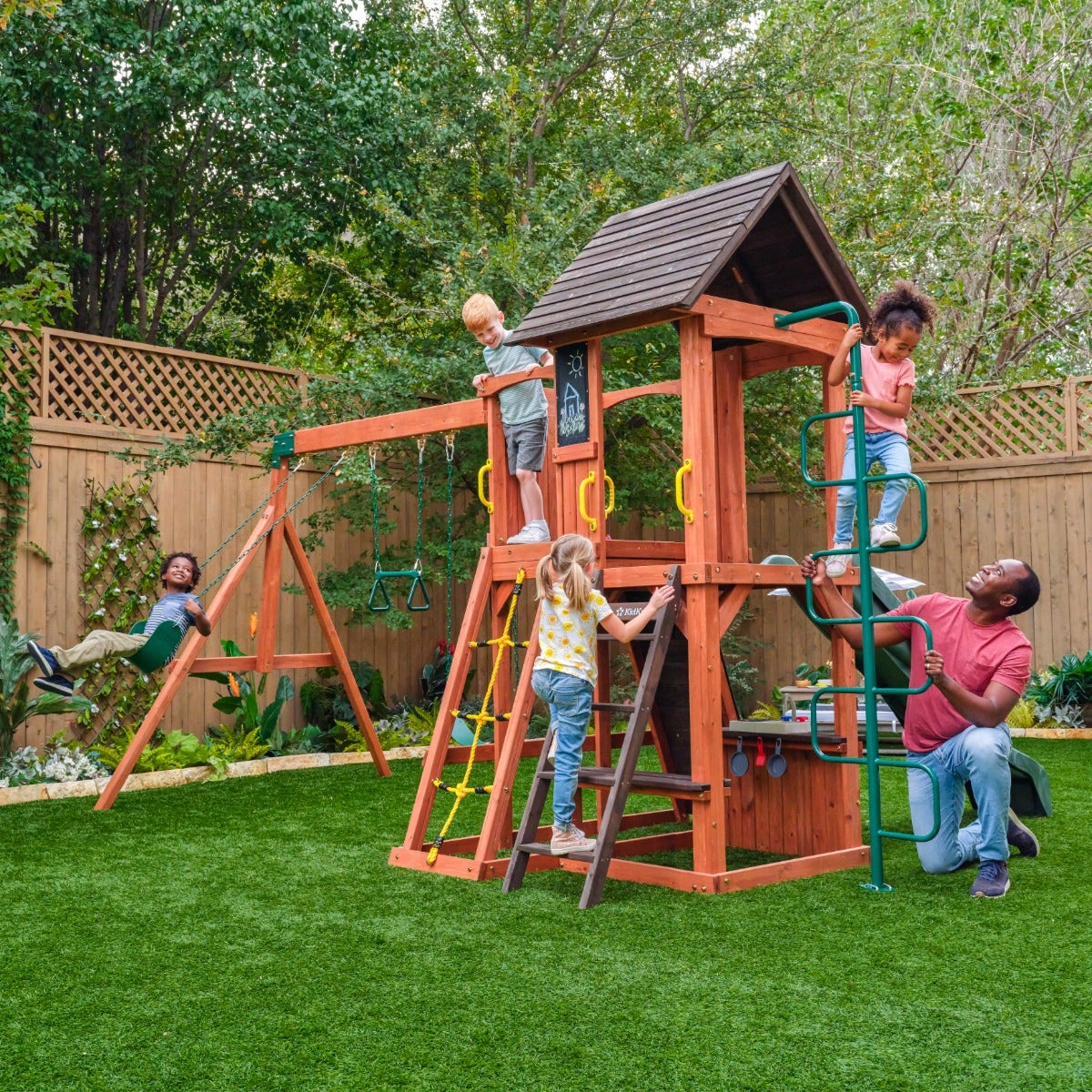 Image of Raptor Trail Swing Set