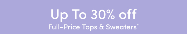 Up To 30% off