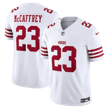  Nike Christian McCaffrey White  Vapor F.U.S.E. Limited Jersey