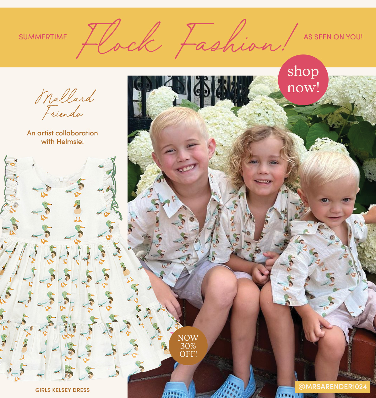 shop the flock fashion collection!