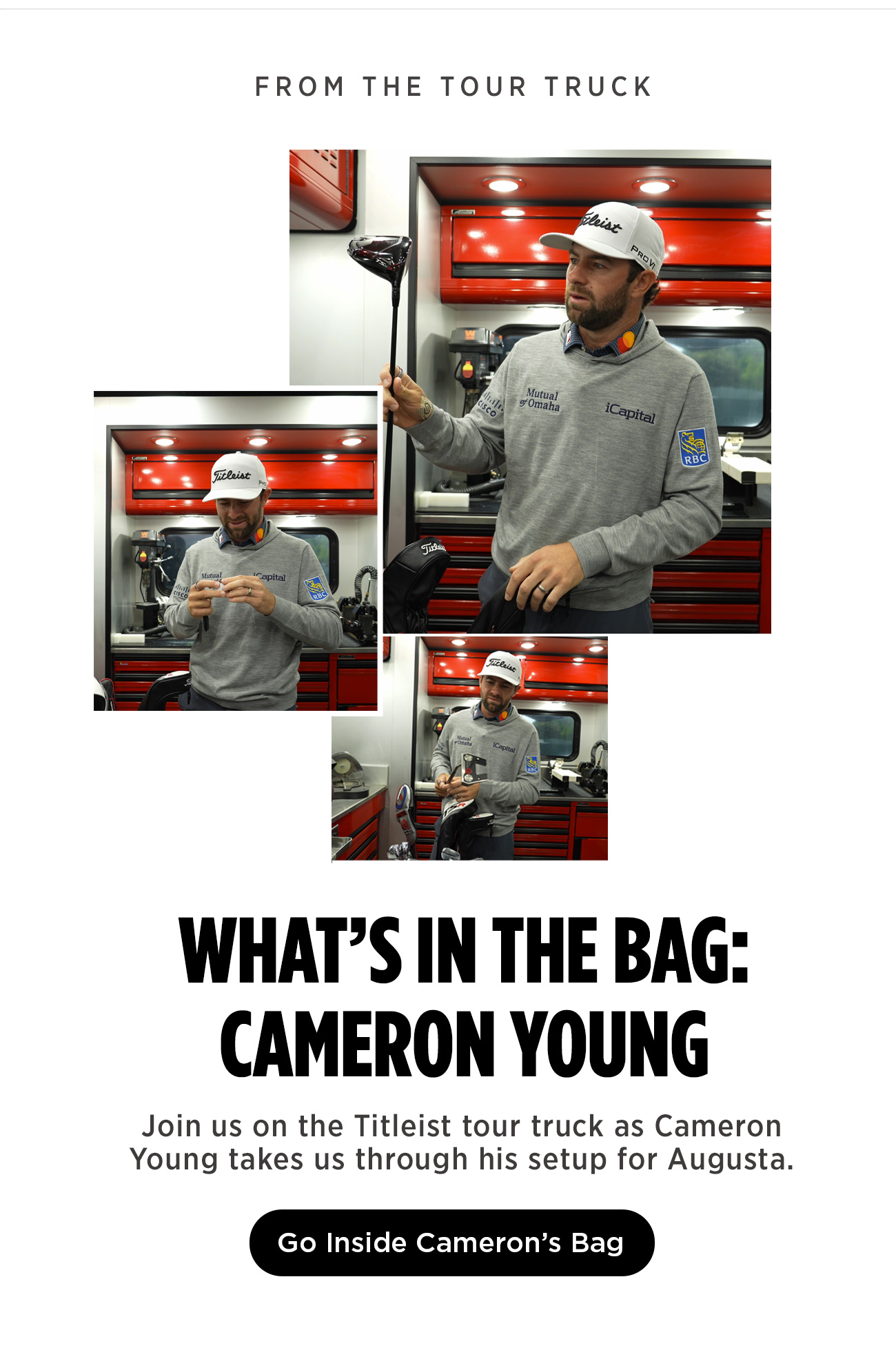 What's in the Bag: Cameron Young