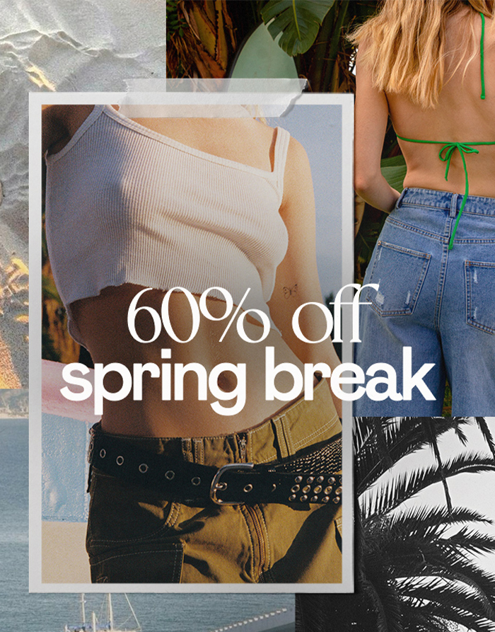 60% off spring break